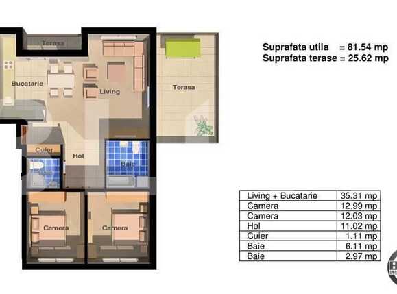 Apartament de vânzare 3 camere Zorilor - 5361AV | BLITZ Cluj-Napoca | Poza7