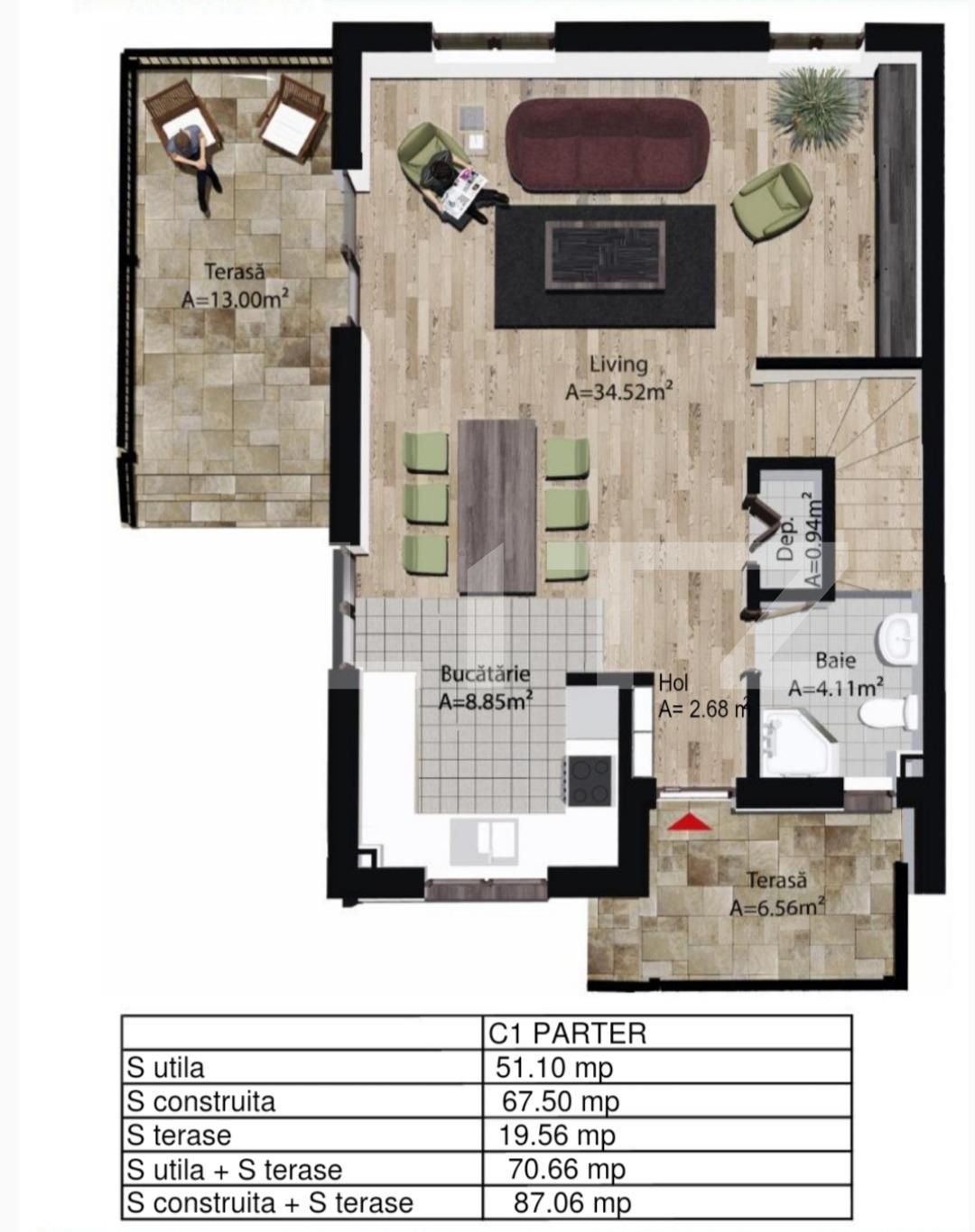 Casa de vânzare 4 camere Exterior Est - 53632CV | BLITZ Cluj-Napoca | Poza6