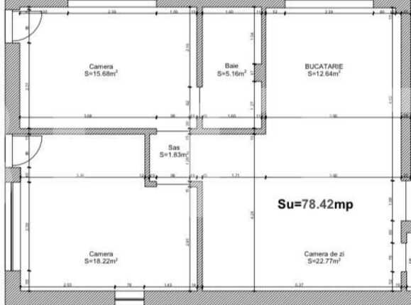 Apartament de vânzare 3 camere Bună Ziua - 53643AV | BLITZ Cluj-Napoca | Poza1