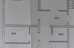 De vanzare apartament cu 3 camere, decomandat, 74.63 mp