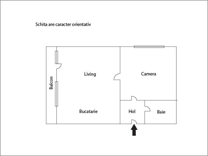 Garsonieră de vânzare Floreşti - 5370AV | BLITZ Cluj-Napoca | Poza1