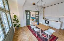 Apartament lux, 110 mp, prima inchiriere, parcare, terasa 40 mp, zona P-ta Unirii