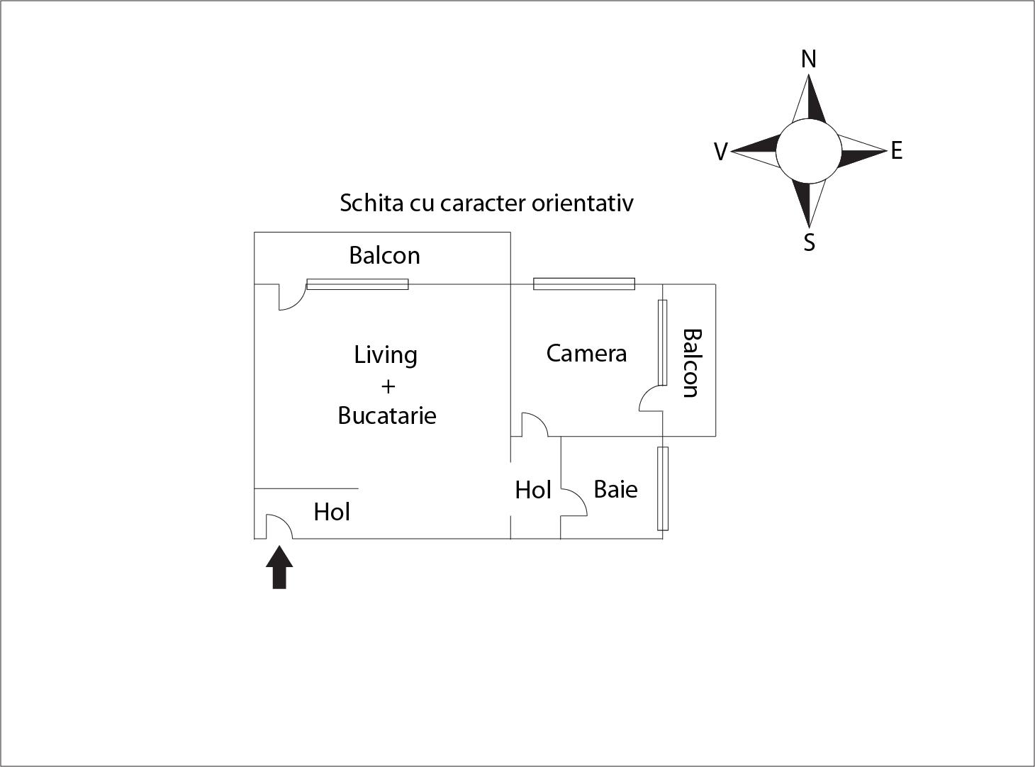 Apartament de vânzare 2 camere Floreşti - 53804AV | BLITZ Cluj-Napoca | Poza1