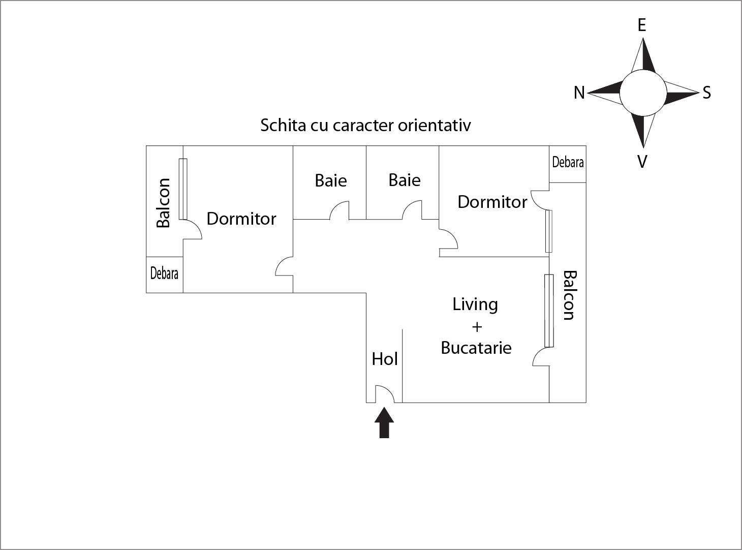 Apartament de vânzare 3 camere Floreşti - 53873AV | BLITZ Cluj-Napoca | Poza1