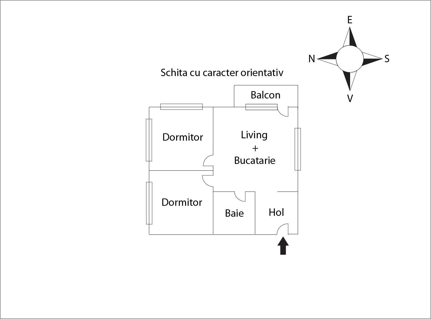 Apartament de vânzare 2 camere Floreşti - 53883AV | BLITZ Cluj-Napoca | Poza1