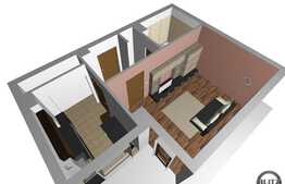 Apartament 1 camera 35 mp, finisat, cu parcare subterana inclusa!