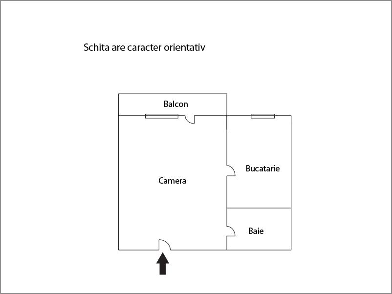 Garsonieră de vânzare Floreşti - 5390AV | BLITZ Cluj-Napoca | Poza1