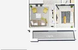  2 camere, 55.79 mp, logie 9.10 mp, semifinisat, zona Leroy Merlin!