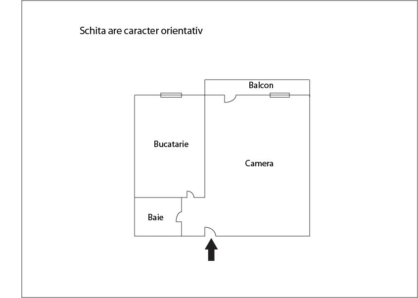 Garsonieră de vânzare Floreşti - 5392AV | BLITZ Cluj-Napoca | Poza1