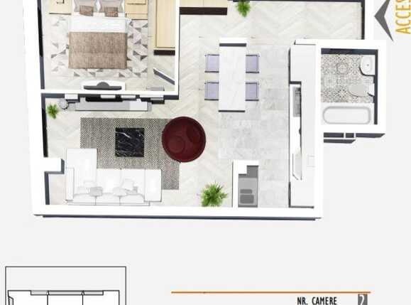 Apartament de vânzare 2 camere Marasti - 53921AV | BLITZ Cluj-Napoca | Poza1