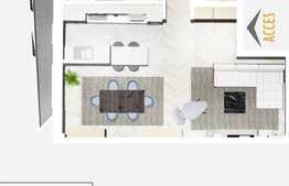 2 camere, 57.45 mp, balcon 7.13 mp, semifinisat, zona Leroy Merlin!