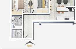 3 camere, 72.02 mp, finalizare 2021, zona pod IRA!