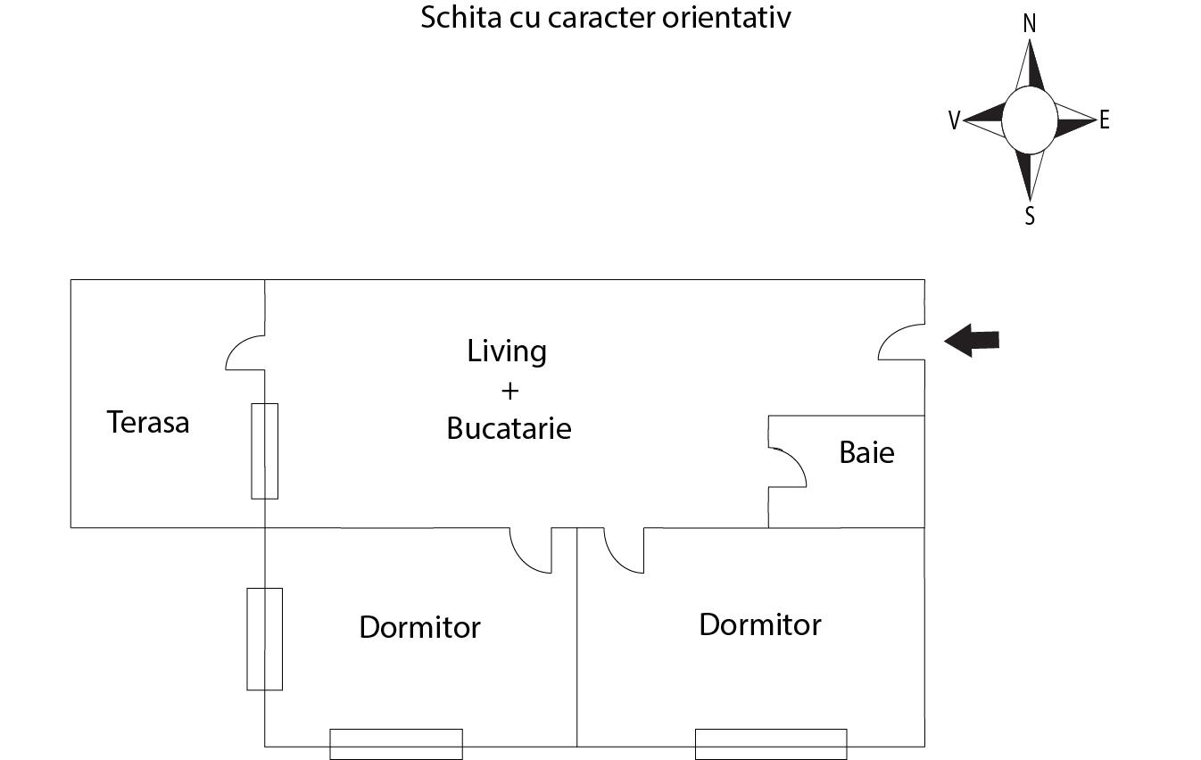 Apartament de vânzare 3 camere Floreşti - 54006AV | BLITZ Cluj-Napoca | Poza1