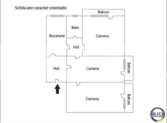 Apartament de vânzare 3 camere Gheorgheni - 5401AV | BLITZ Cluj-Napoca | Poza10