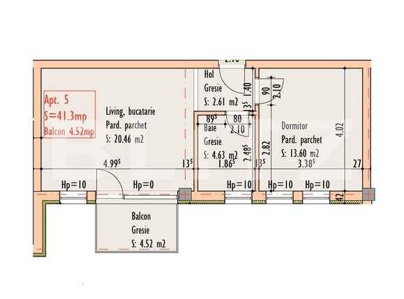 Apartament de vânzare 2 camere Semicentral - 54037AV | BLITZ Cluj-Napoca | Poza2