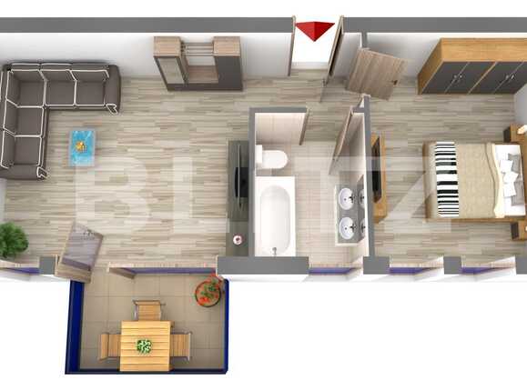 Apartament de vânzare 2 camere Semicentral - 54037AV | BLITZ Cluj-Napoca | Poza1