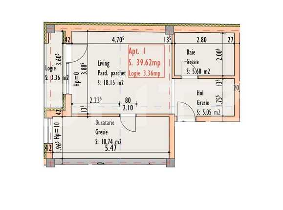 Garsonieră de vânzare Semicentral - 54045AV | BLITZ Cluj-Napoca | Poza6