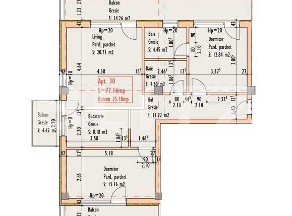 Apartament de vânzare 3 camere Semicentral - 54052AV | BLITZ Cluj-Napoca | Poza1