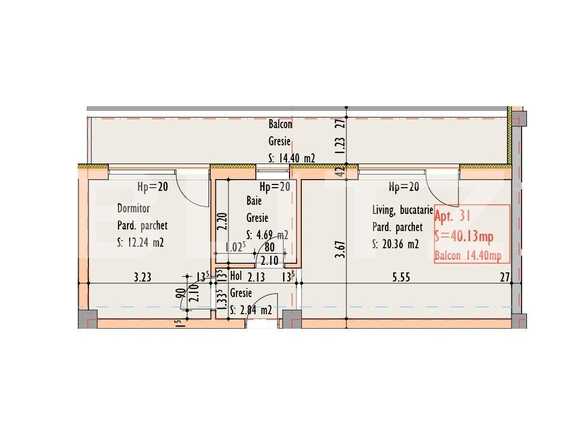 Apartament de vânzare 2 camere Semicentral - 54054AV | BLITZ Cluj-Napoca | Poza2