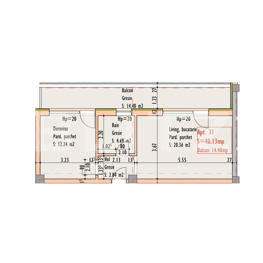 Apartament de vânzare 2 camere Semicentral - 54054AV | BLITZ Cluj-Napoca | Poza2