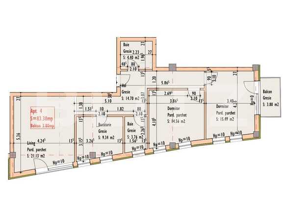 Apartament de vânzare 3 camere Semicentral - 54056AV | BLITZ Cluj-Napoca | Poza10