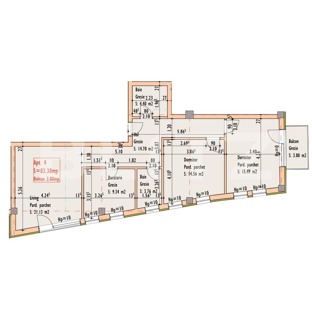 Apartament de vânzare 3 camere Semicentral - 54056AV | BLITZ Cluj-Napoca | Poza10