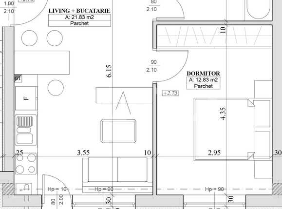 Apartament de vânzare 2 camere Apahida - 54063AV | BLITZ Cluj-Napoca | Poza3