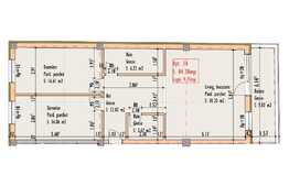 Apartament 3 camere, 84.78 mp, semifinisat, zona strazii Bucuresti