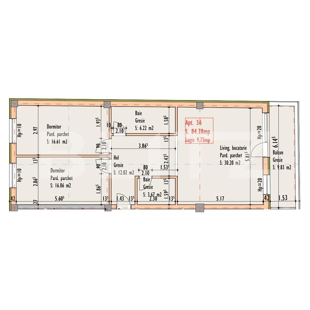 Apartament de vânzare 3 camere Semicentral - 54064AV | BLITZ Cluj-Napoca | Poza9
