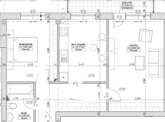 Apartament de vânzare 2 camere Apahida - 54065AV | BLITZ Cluj-Napoca | Poza3