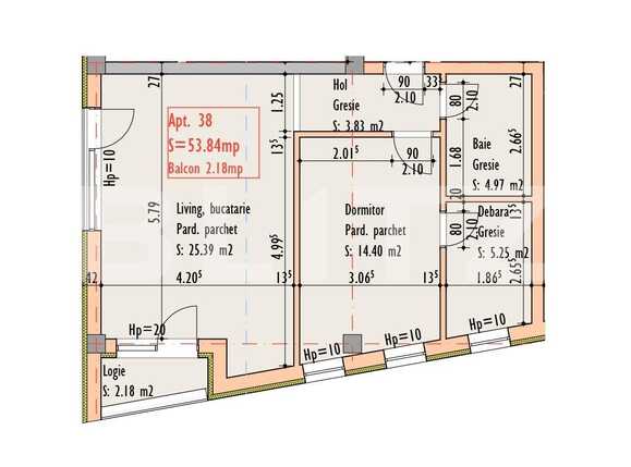 Apartament de vânzare 2 camere Semicentral - 54068AV | BLITZ Cluj-Napoca | Poza2