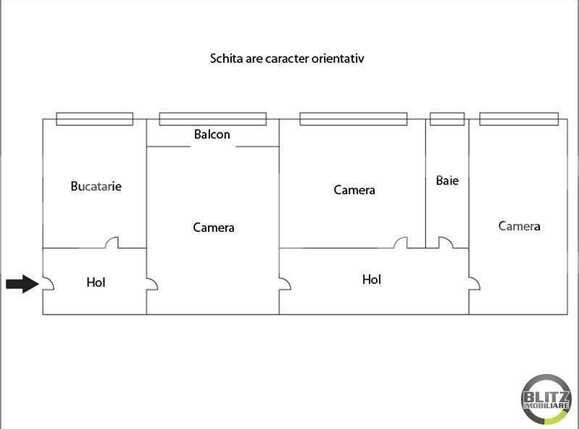 Apartament de vânzare 3 camere Gheorgheni - 5412AV | BLITZ Cluj-Napoca | Poza1