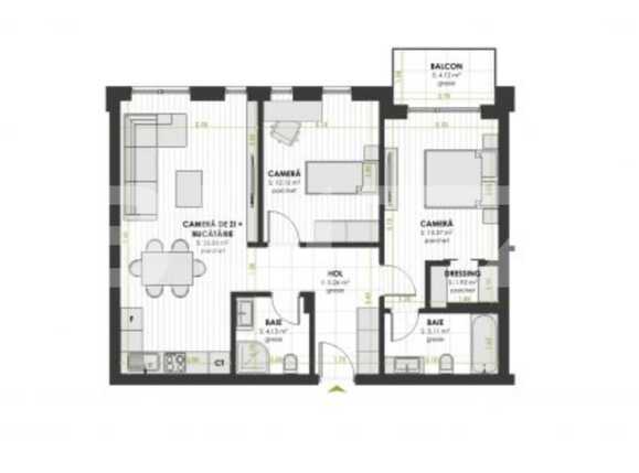 Apartament de vânzare 3 camere Floreşti - 54149AV | BLITZ Cluj-Napoca | Poza19