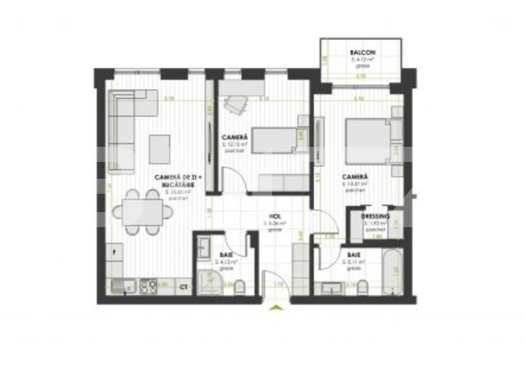 Apartament de vânzare 3 camere Floreşti - 54149AV | BLITZ Cluj-Napoca | Poza19