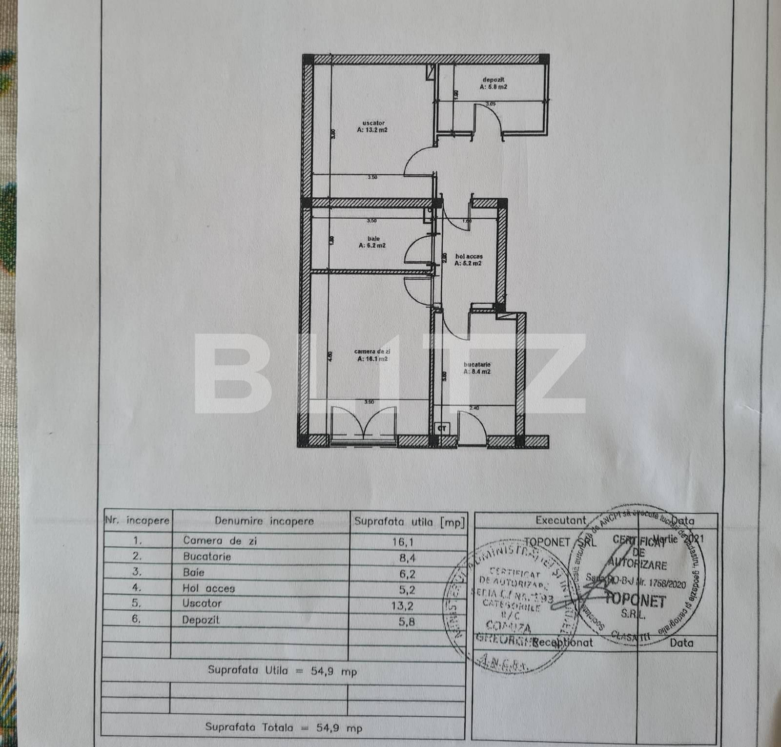 Apartament de vânzare 2 camere Floreşti - 54150AV | BLITZ Cluj-Napoca | Poza1