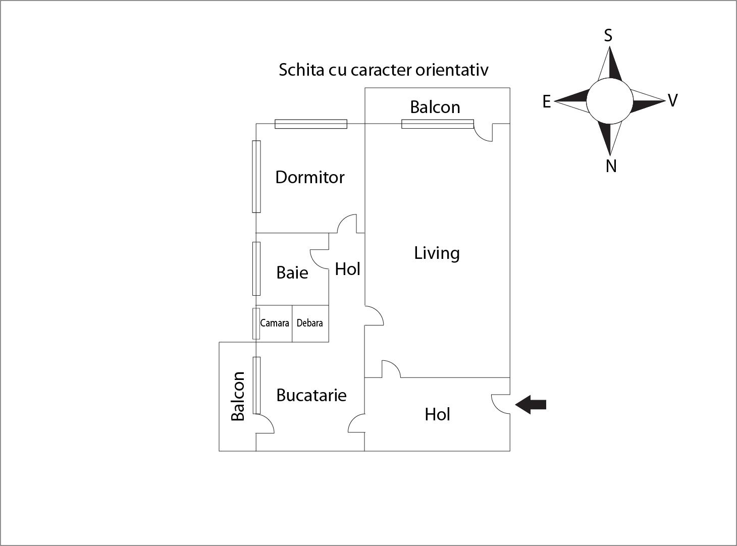 Apartament de vânzare 2 camere Gheorgheni - 54163AV | BLITZ Cluj-Napoca | Poza1