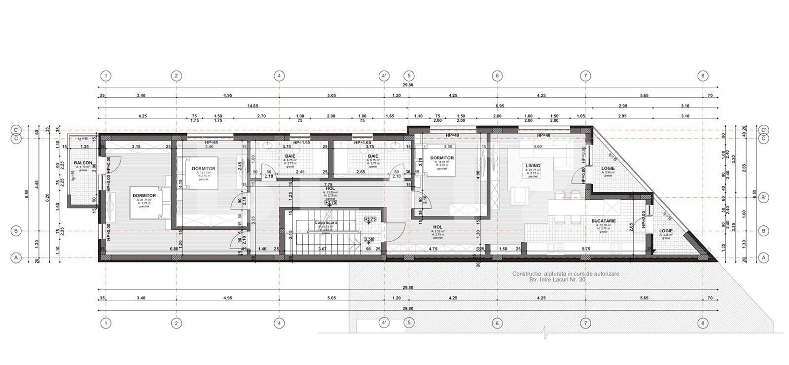 Apartament de vânzare 4 camere Intre Lacuri - 54165AV | BLITZ Cluj-Napoca | Poza2