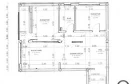 Apartament 3 camere, 66 mp, imobil finalizat in 2013, semifinisat