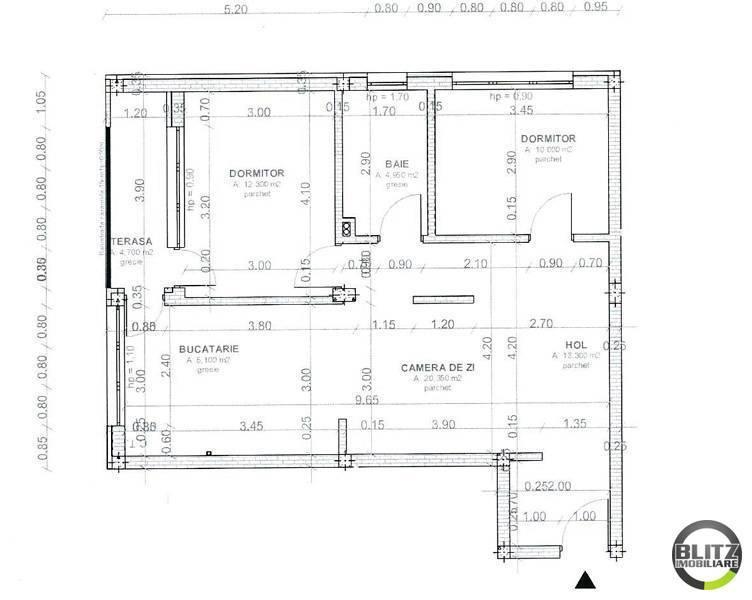 Apartament de vânzare 3 camere Floreşti - 5420AV | BLITZ Cluj-Napoca | Poza1