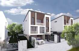 Casa individuala la rosu, 215 mp utili, 633 mp teren, garaj pentru 2 masini, panorama spectaculoasa!