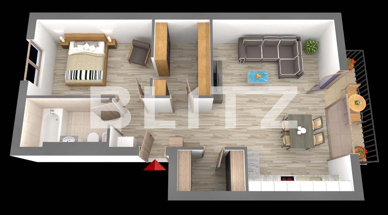 Apartament de vânzare 2 camere Baciu - 54255AV | BLITZ Cluj-Napoca | Poza4