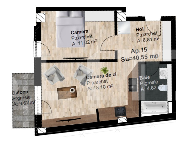 Apartament de vânzare 2 camere Marasti - 54319AV | BLITZ Cluj-Napoca | Poza4