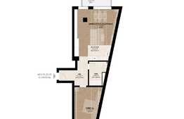 Apartament 2 camere, 69 mp, etaj intermediar, semifinisat, bloc NOU!
