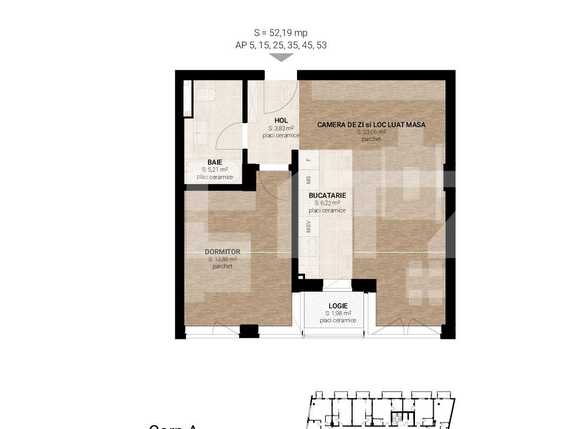 Apartament de vânzare 2 camere Semicentral - 54338AV | BLITZ Cluj-Napoca | Poza1