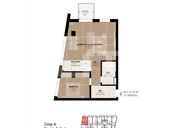 Apartament de vânzare 2 camere Semicentral - 54341AV | BLITZ Cluj-Napoca | Poza5