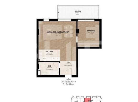 Apartament de vânzare 2 camere Semicentral - 54345AV | BLITZ Cluj-Napoca | Poza2