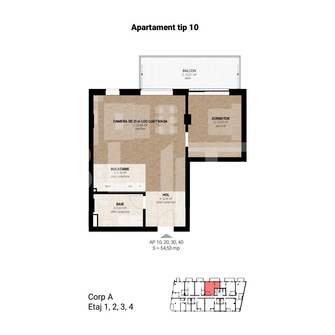 Apartament de vânzare 2 camere Semicentral - 54345AV | BLITZ Cluj-Napoca | Poza2