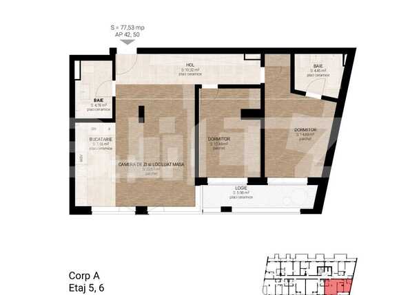 Apartament de vânzare 3 camere Semicentral - 54349AV | BLITZ Cluj-Napoca | Poza1