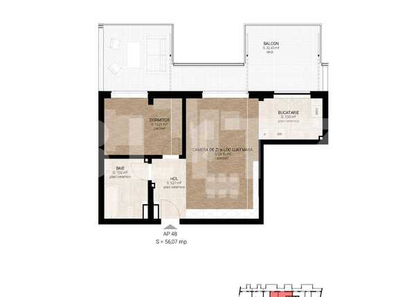 Apartament de vânzare 2 camere Semicentral - 54353AV | BLITZ Cluj-Napoca | Poza6