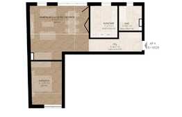 Apartament 2 camere, 65.25 mp, semifinisat, zona Dedeman